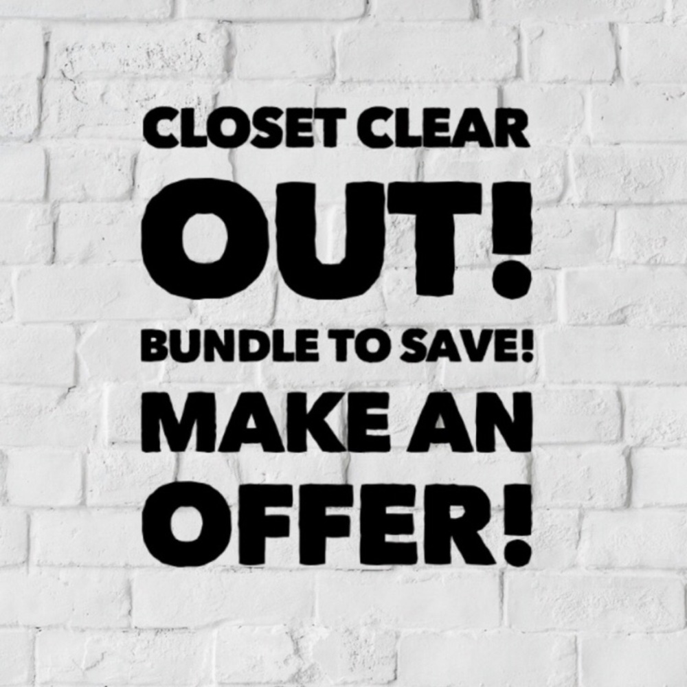 make an offer! willing to drop prices on any item!